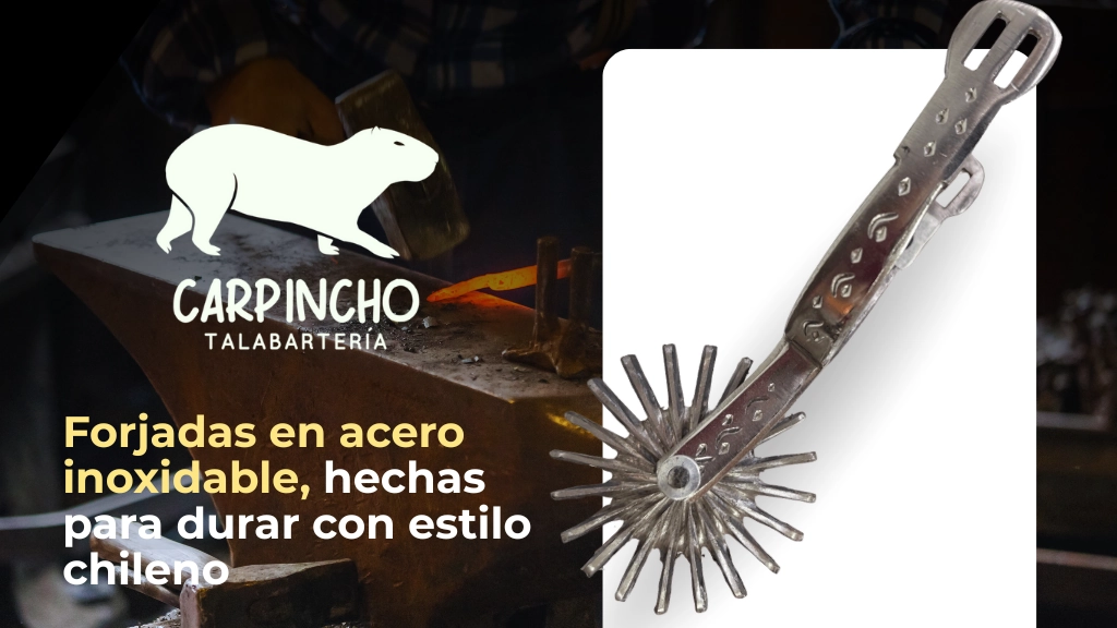 Espuelas Folclore N2 - Talabartería El Carpincho