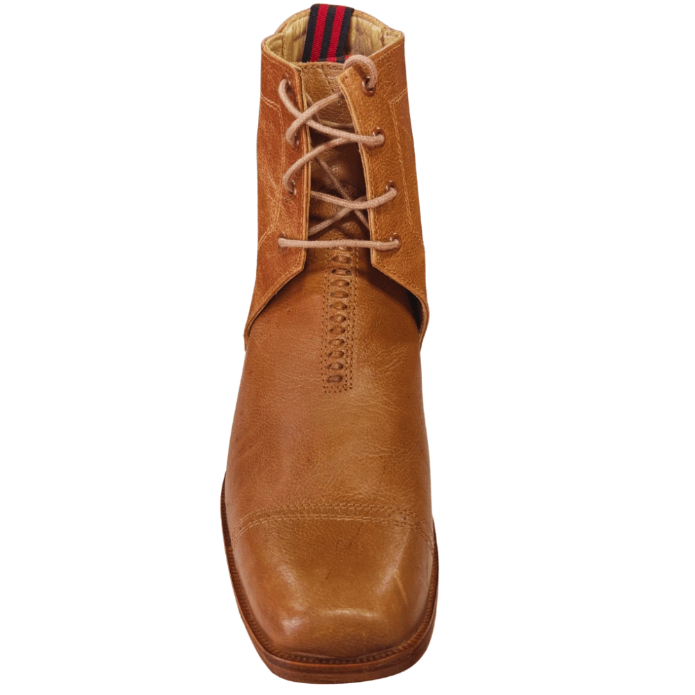ZAPATO HUASO CUERO CRUDO - Imagen 3