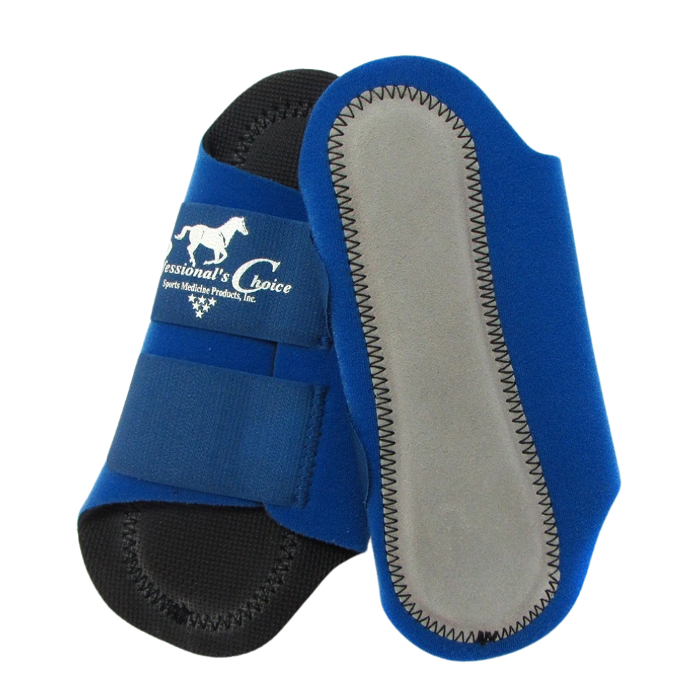 Canillera Profesional Americana color azul para protección de caballos