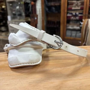 Talonera simple para espuela con hebilla inoxidable – modelo básico resistente