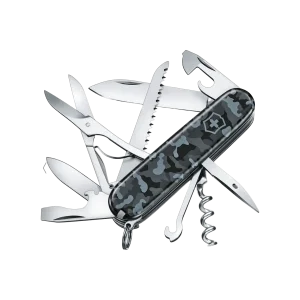 Navaja Huntsman Victorinox camuflaje azul