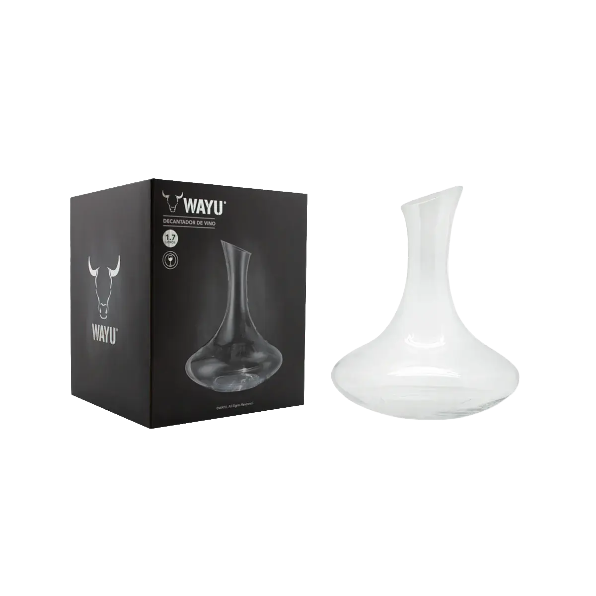Decantador de Vino Wayu 1,7 Litros - Imagen 3